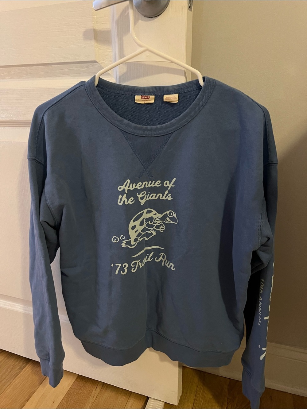 Levi's Slate Blue Graphic Crewneck Sweatshirt